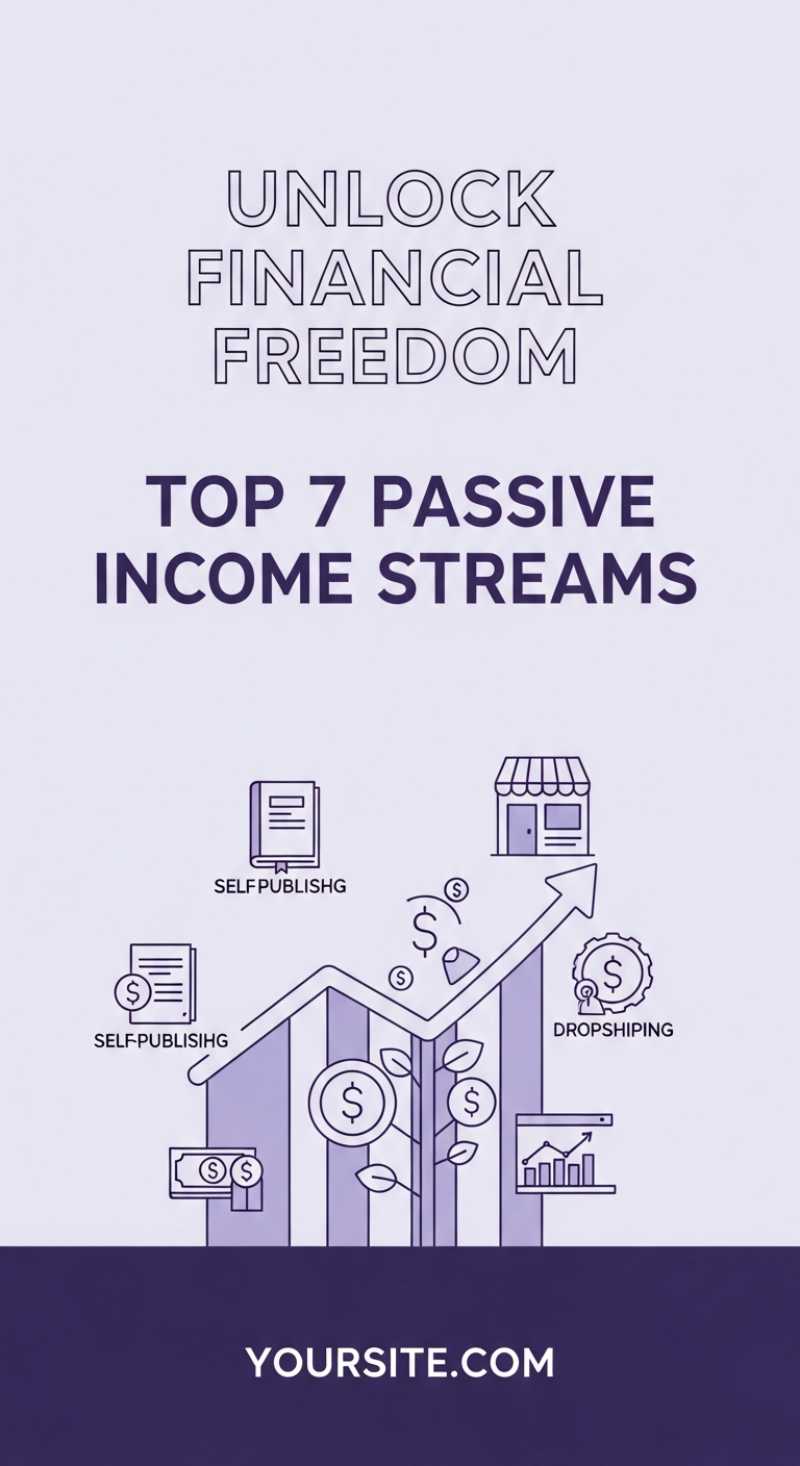 Unlock Financial Freedom: Top 7 Passive Income Streams
