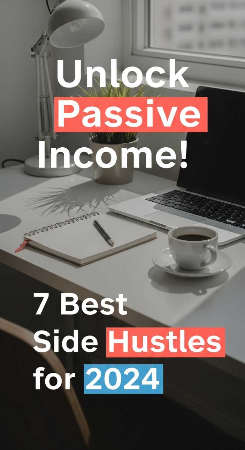 Unlock Passive Income! 7 Best Side Hustles for 2024