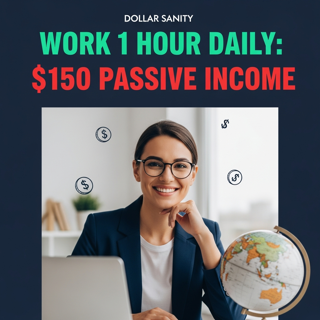 Work 1 Hour Daily: $150 Passive Income
