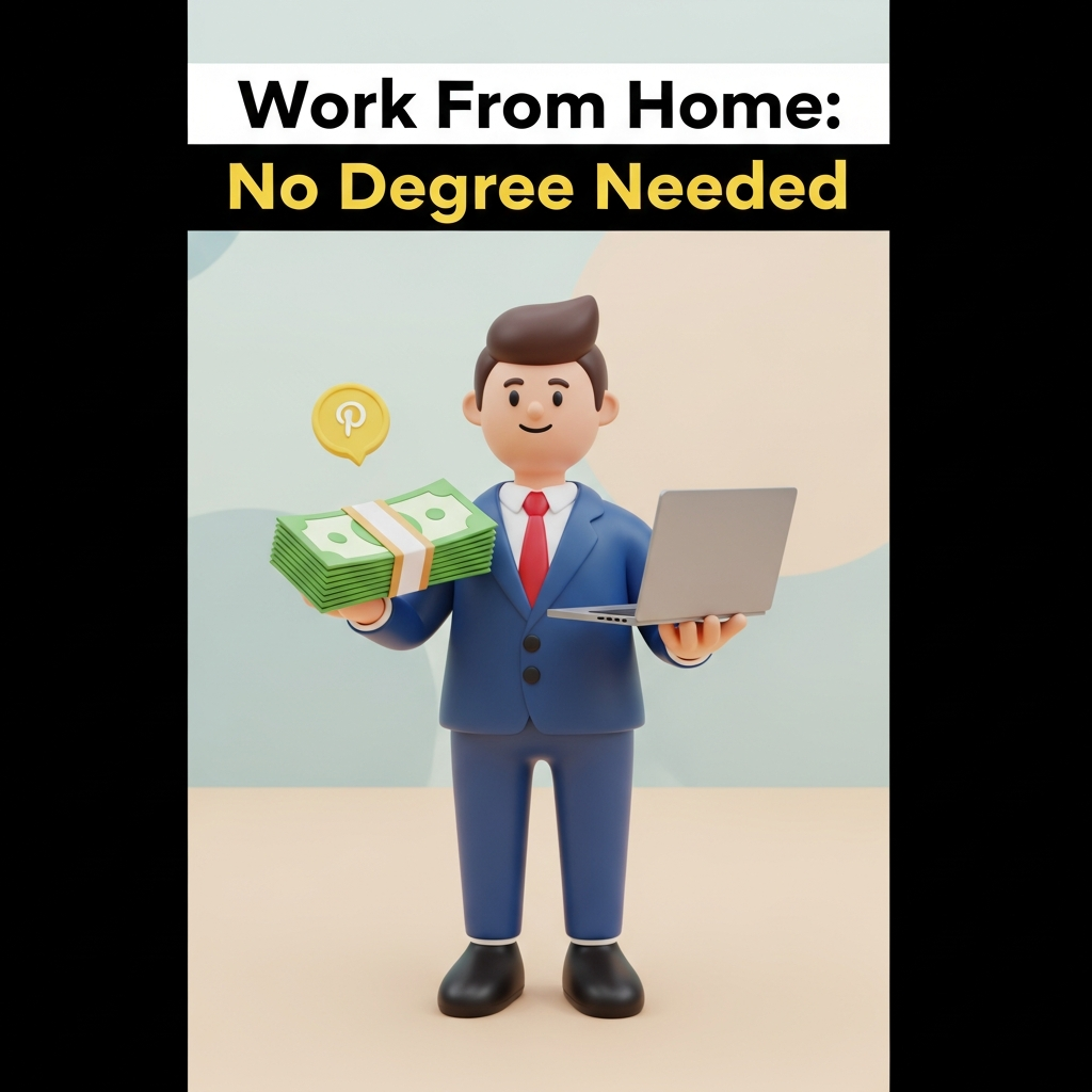 Work From Home: No Degree Needed