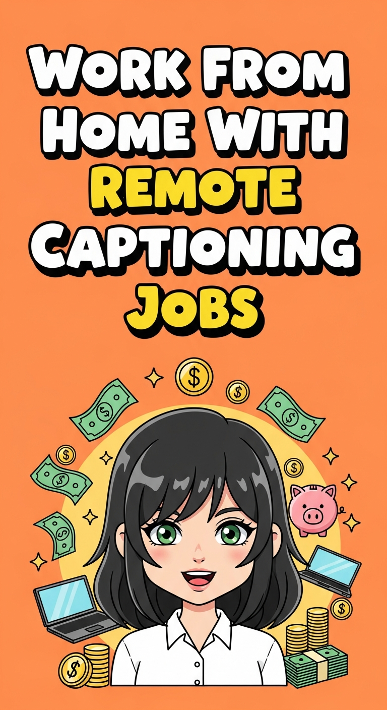 Work From Home With Remote Captioning Jobs