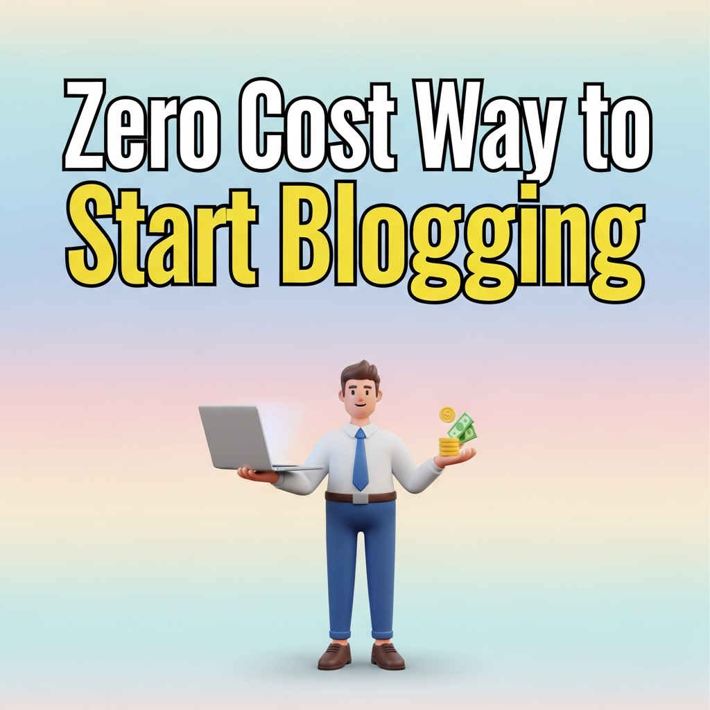 Zero Cost Way to Start Blogging