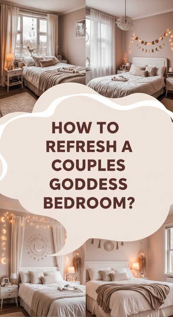 How to Refresh a Dreamy Goddess Bedroom for Better Connection